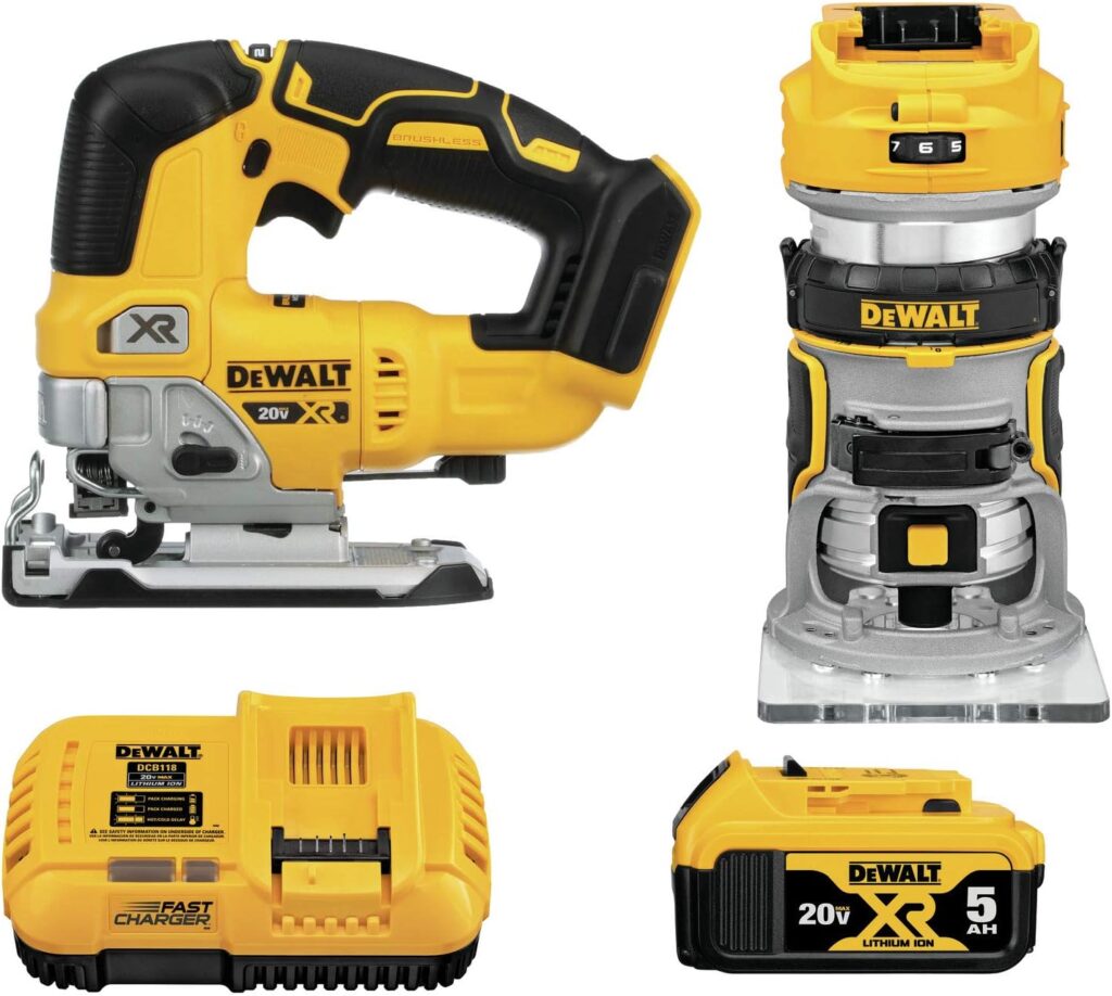DeWalt Router and Jigsaw Combo Kit