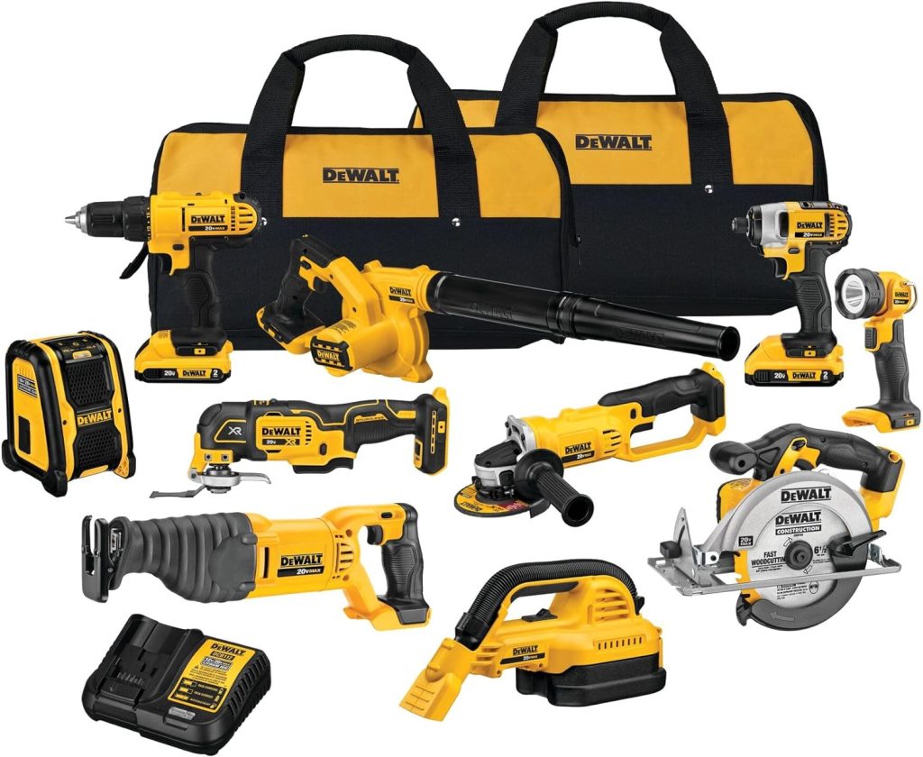 DeWalt Combo Kit (10-Tool Set)